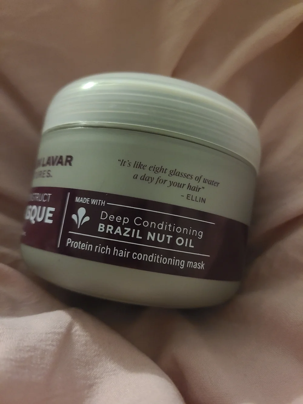 Ellin Lavar Textures Reconstruct Masque Deep Condition Brazil Nut Hair Mask